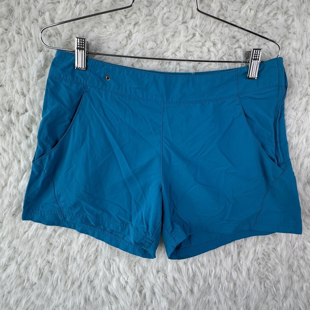 Quechua Shorts Womens 28 Blue Skimmer Hiking Lightweight Quick Dry Pockets NWT
